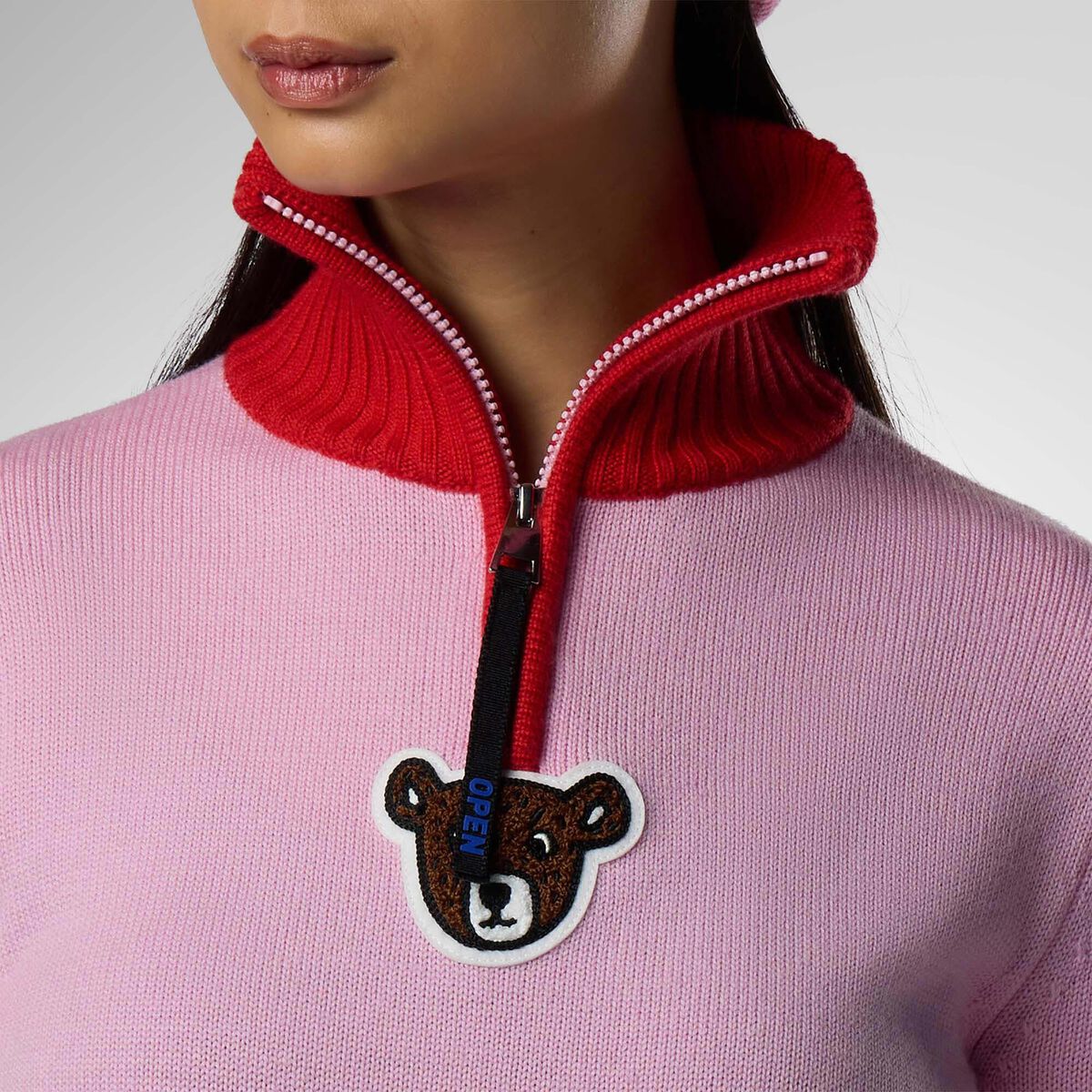 Rossignol Women's JCC Teddy Quarter Zip Sweater [Ldw.value.EnumValue;@224540d3