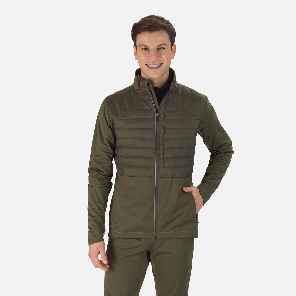 Rossignol Langlaufjacke Poursuite Warm f&uuml;r Herren Green