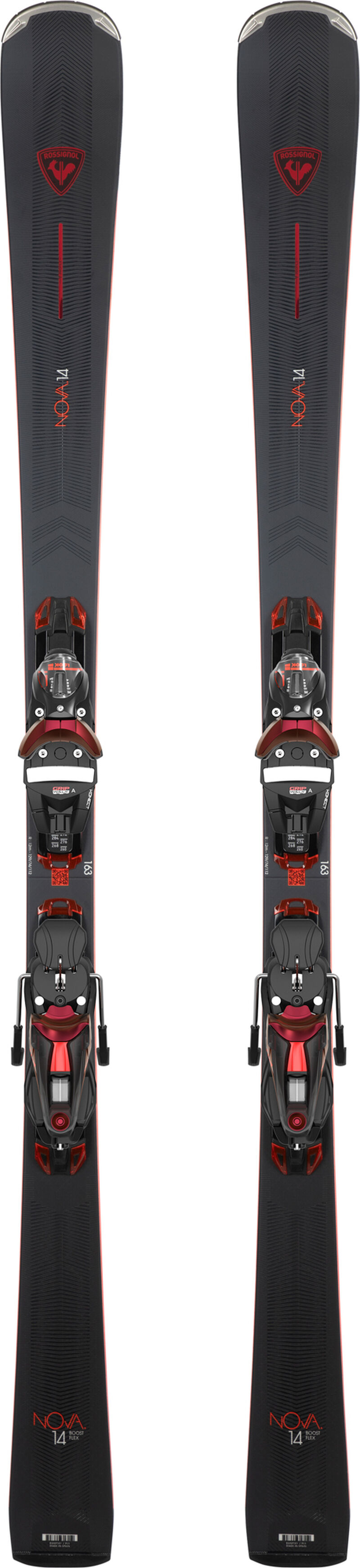 Rossignol Women's Skis Nova 14 KONECT Black