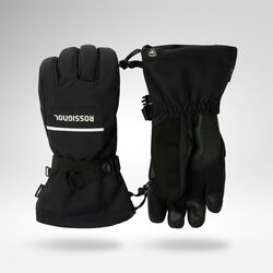 Rossignol Men's Action Ski Gloves R-Shell Dry Black