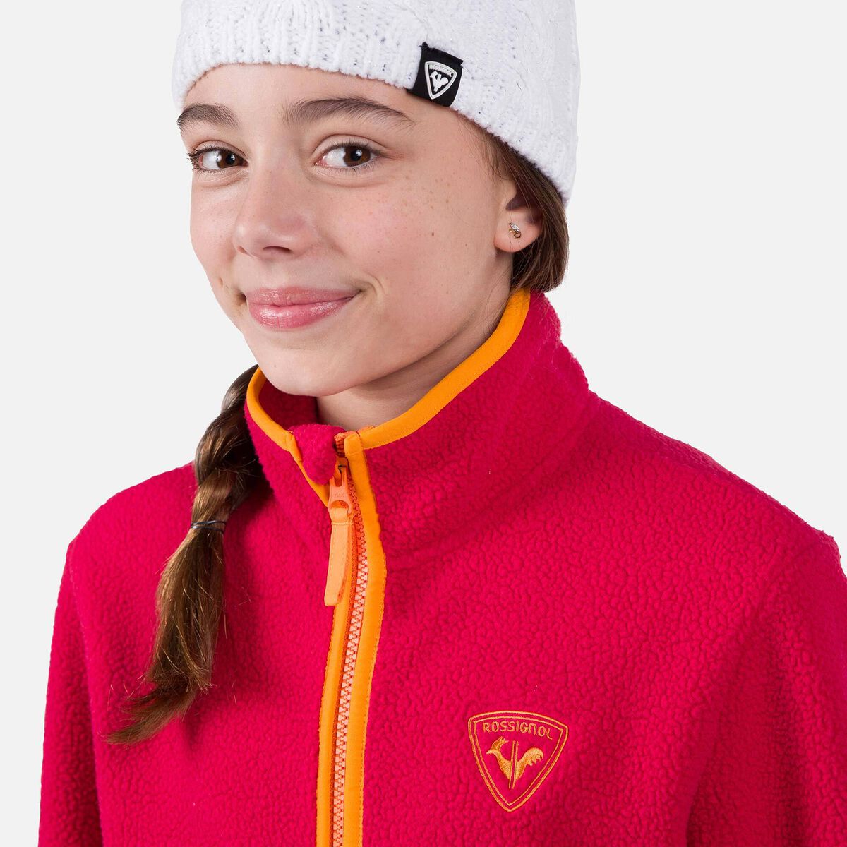 Rossignol Juniors' Alltrack Fleece Pink/Purple
