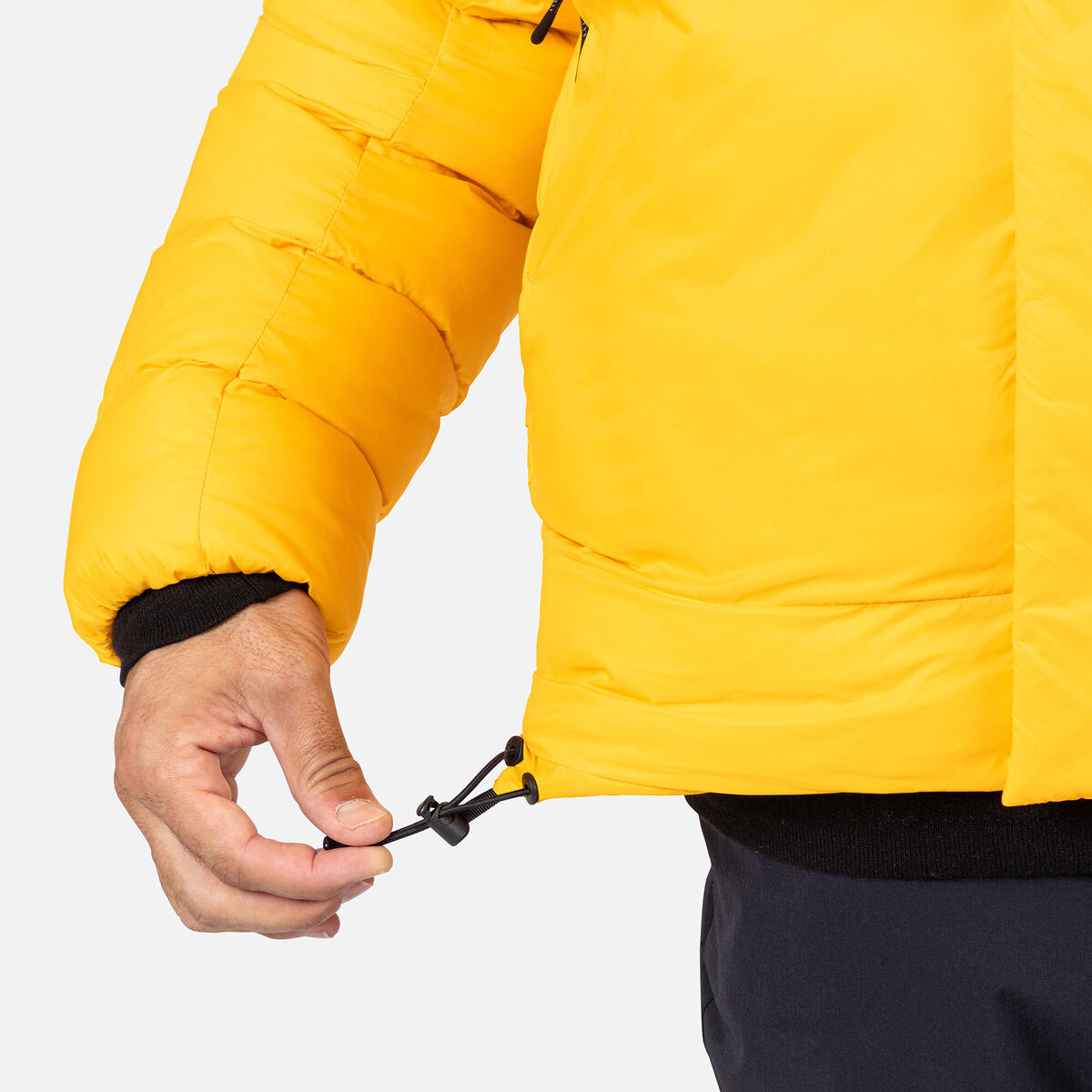 Rossignol Men's Aretu Down Hoodie Yellow