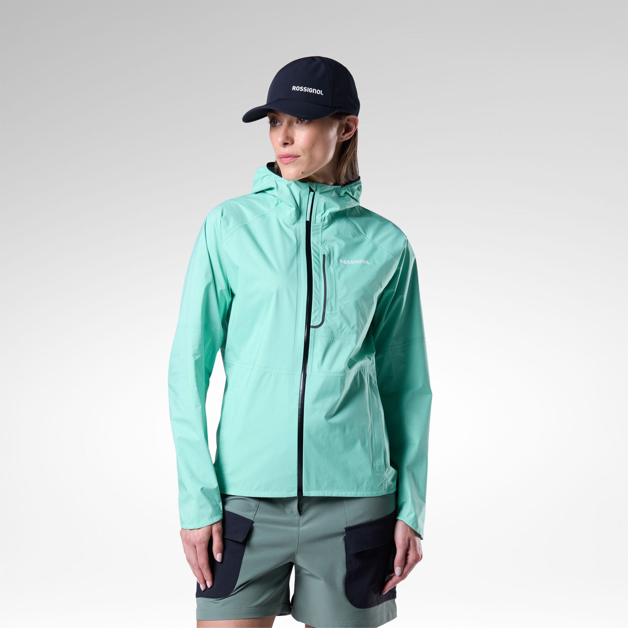 ロシニョール 　W RAPIDE PEARLY JKT Womens jackets | Ski & Urban | winter, casual, insulated, fleece