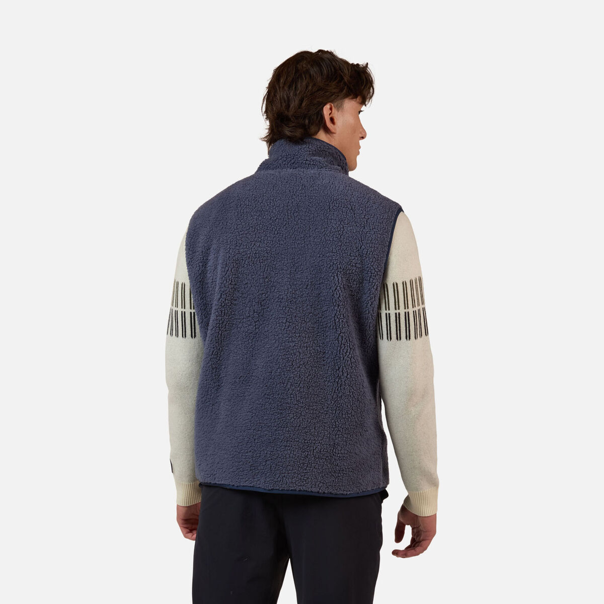 Rossignol Men's All Track Sherpa Vest Blue
