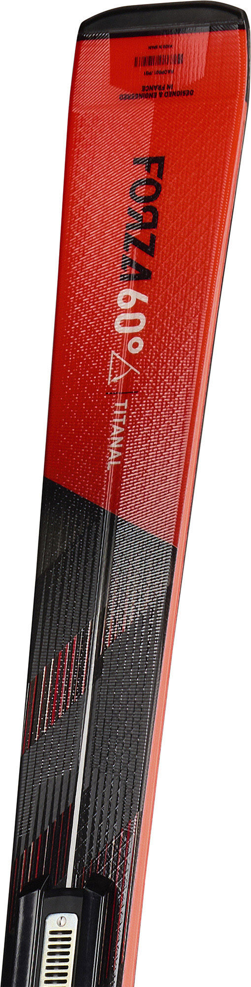Rossignol Forza 60' Ti Skis Konect | Red | Rossignol