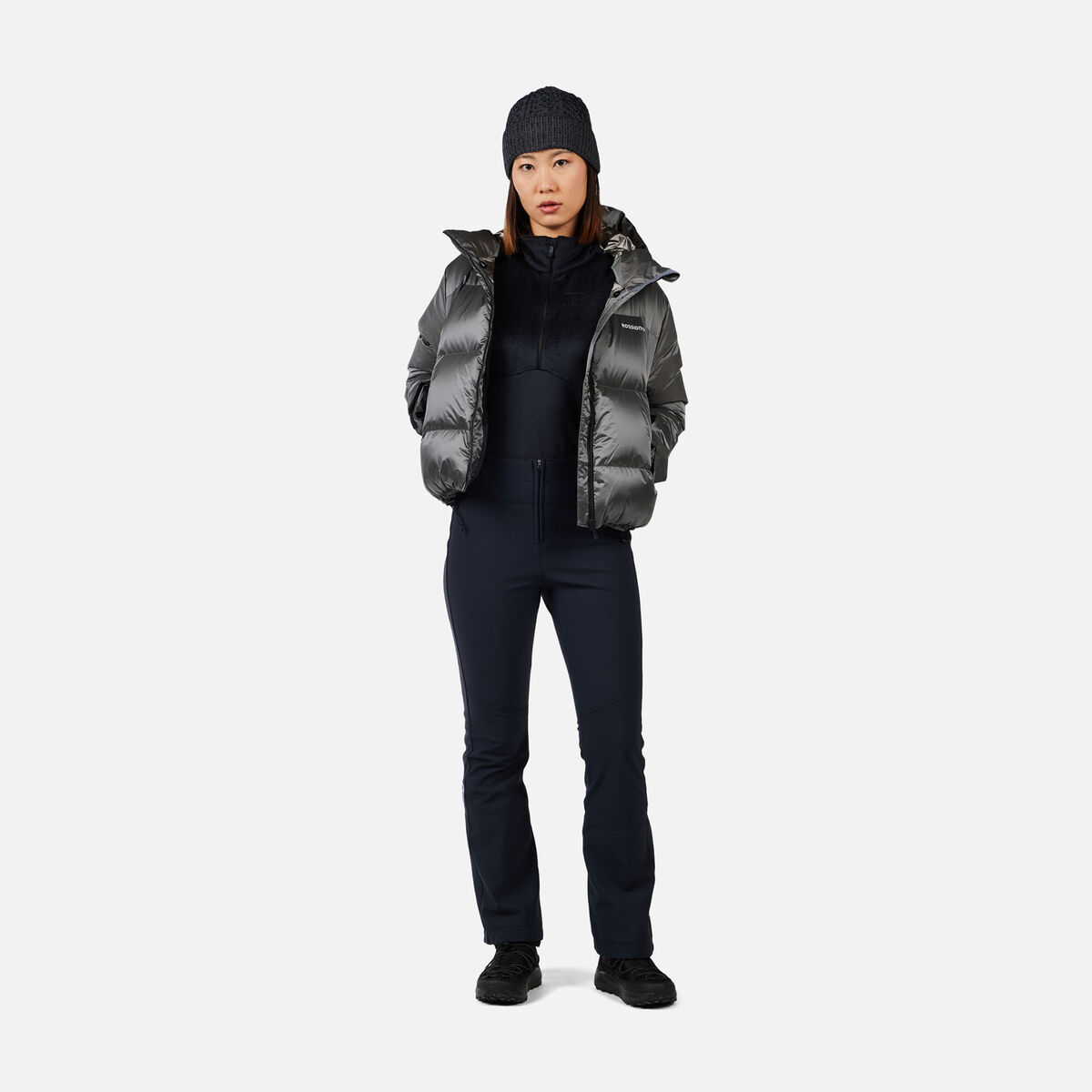Rossignol Women's Diretta Half-Zip Fleece Black