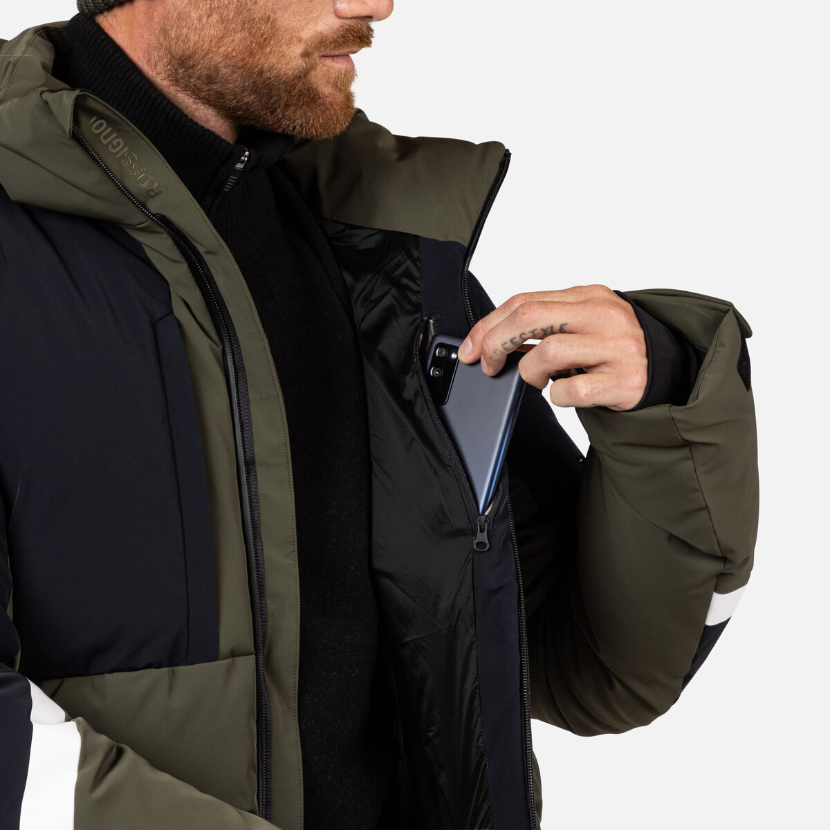 Rossignol Men's Ciastel Down Mix Ski Jacket [Ldw.value.EnumValue;@7ff3d7b6