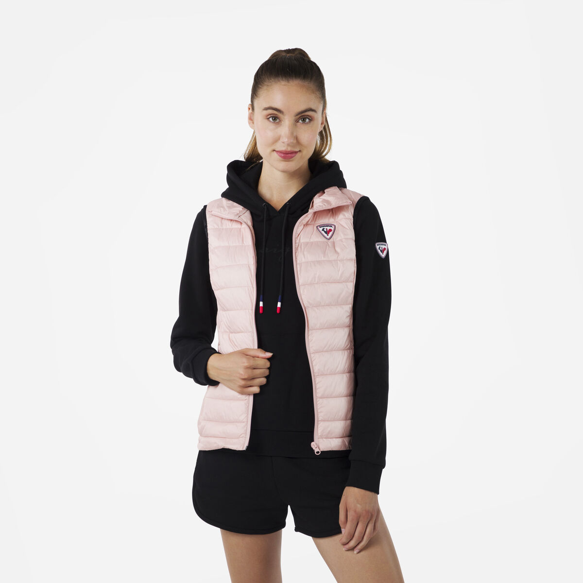 Rossignol Chaleco aislante para mujer Pink/Purple