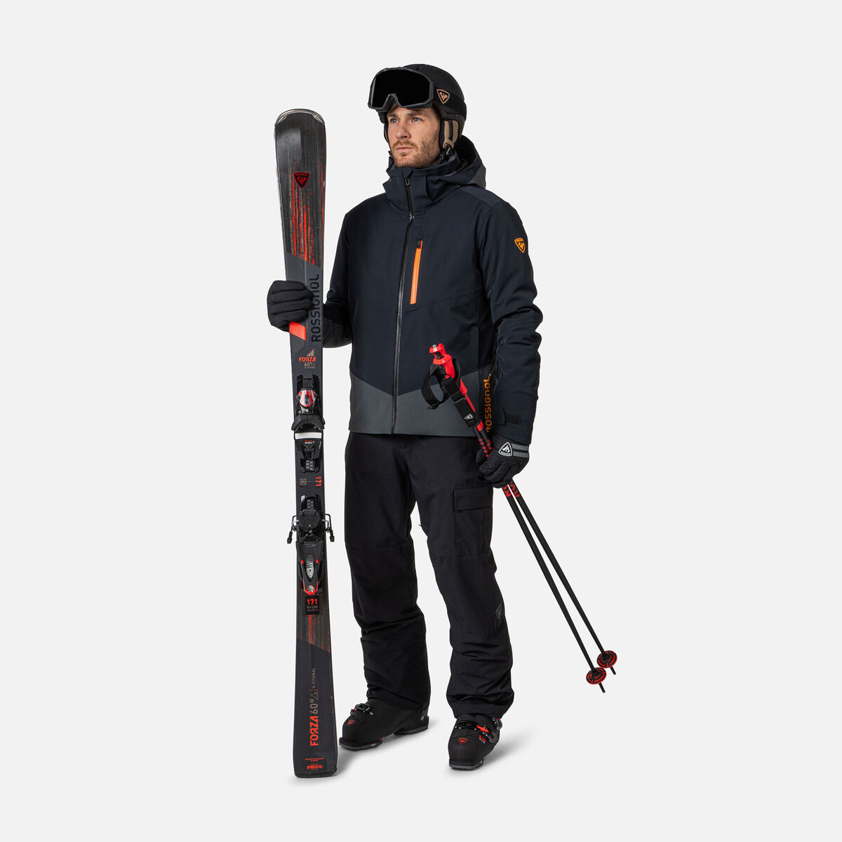 Rossignol Men's Blackside Ski Jacket Black