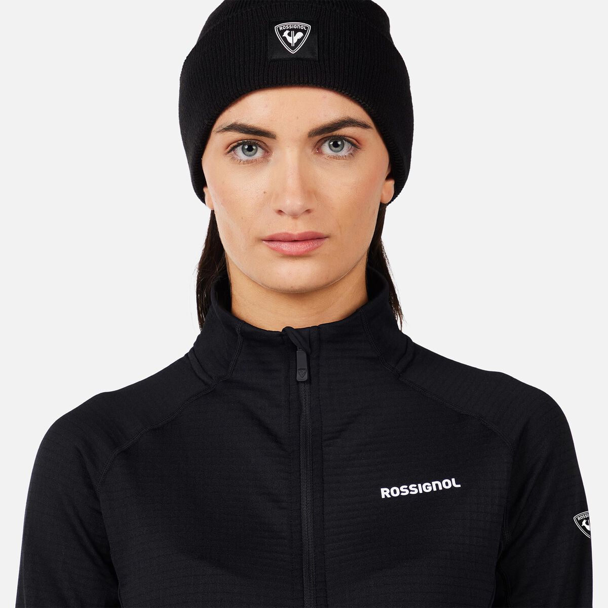 Rossignol Pile Full-zip Blackside Mix donna black