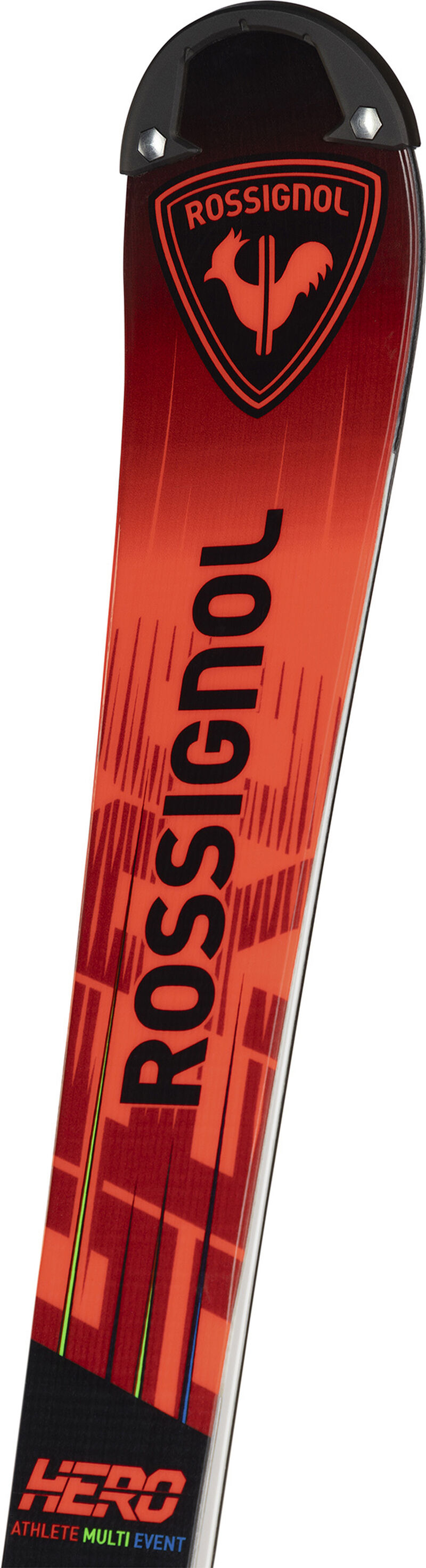 Rossignol KINDER RACING SKIER HERO JR ATHLETE MULTIEVENT 127-148 OPEN Red