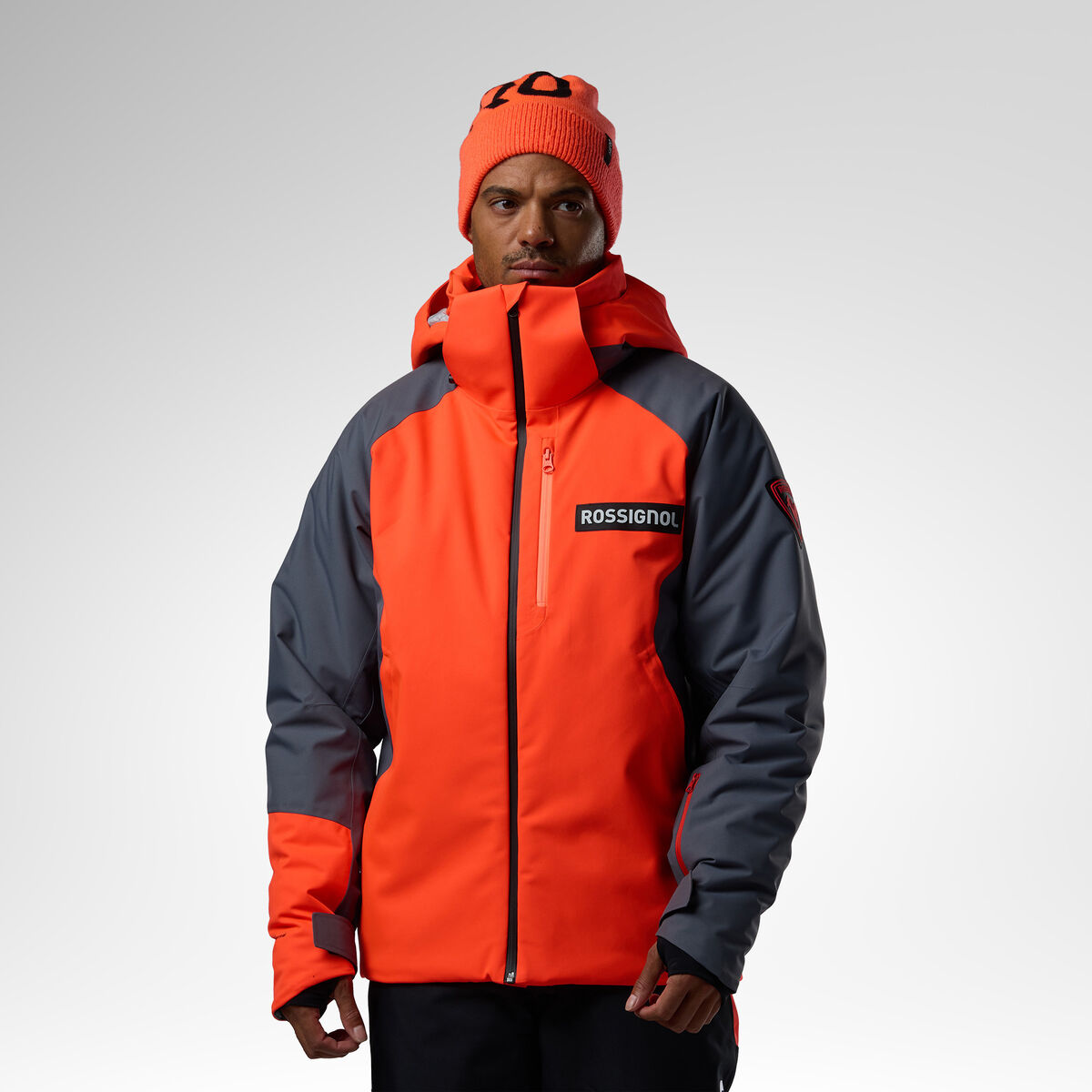 Rossignol Veste de ski isolante Hero pour hommes Rouge