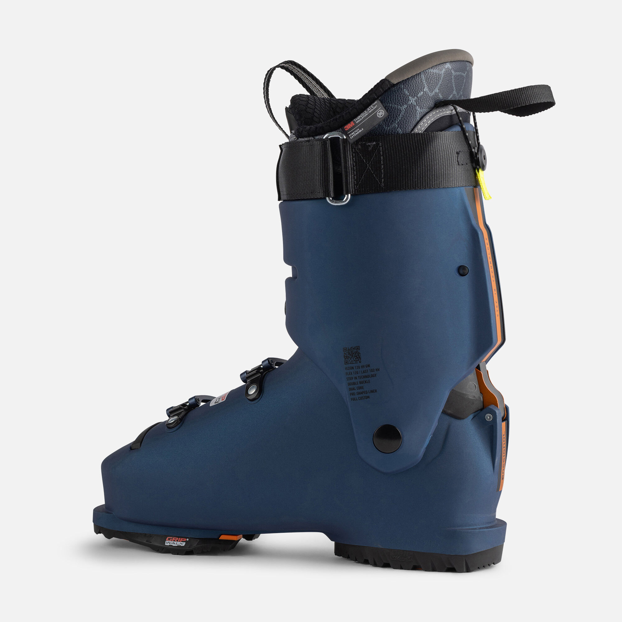 Men's On Piste Ski Boots Vizion 4B 120 Hv Gw | Blue | Rossignol