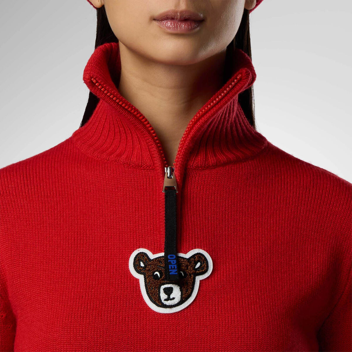 Rossignol Women's JCC Teddy Quarter Zip Sweater [Ldw.value.EnumValue;@65389a63