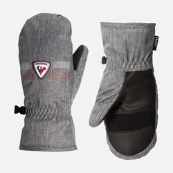 Rossignol Juniors' ROC Waterproof Ski Mittens Grey