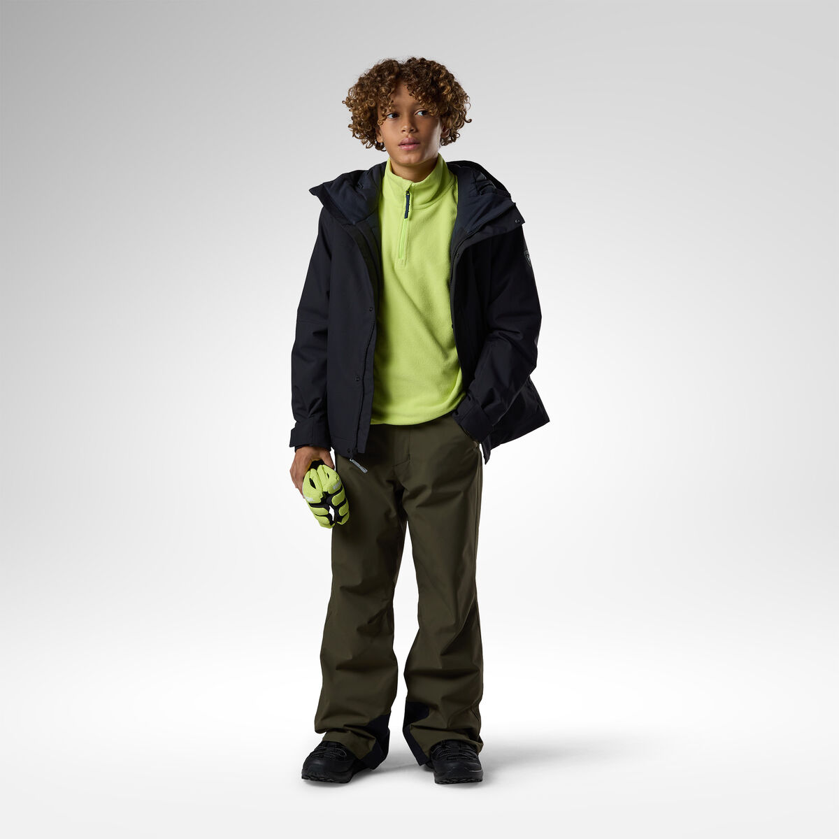 Rossignol Juniors' Quarter Zip Polar Fleece [Ljava.lang.Object;@3881519c