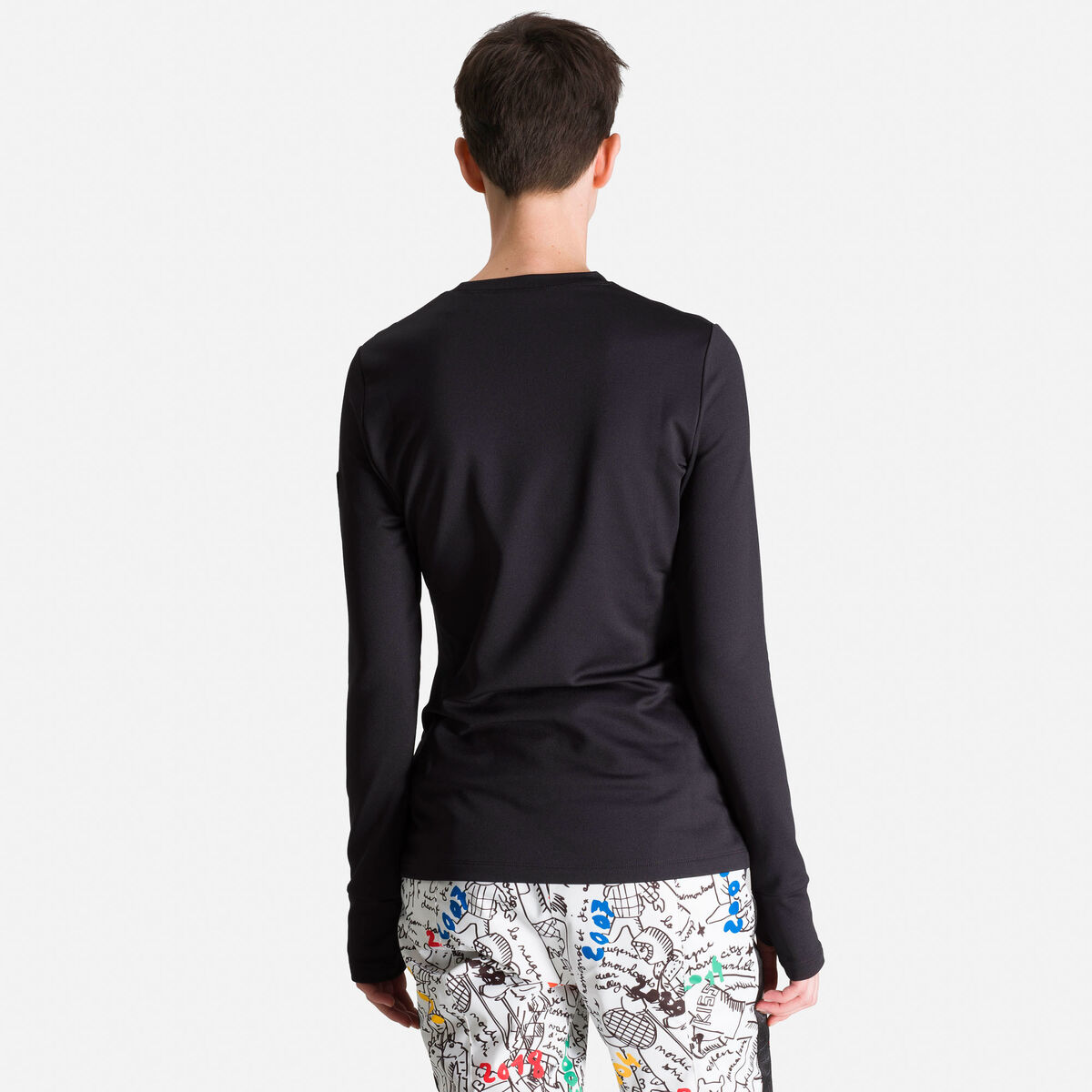 Rossignol JCC Women's Laly Base Layer Top Black