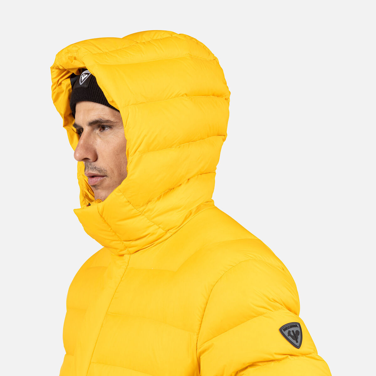 Rossignol Men's Aretu Down Hoodie Yellow