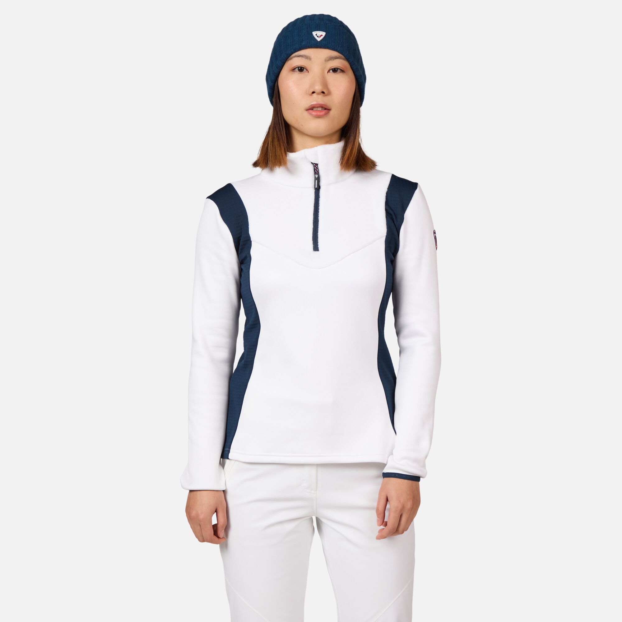 Women's Diretta Half-Zip Fleece | White | Rossignol