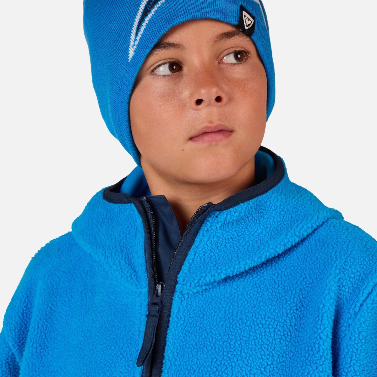 Rossignol Juniors' Alltrack Anorak Fleece Blue