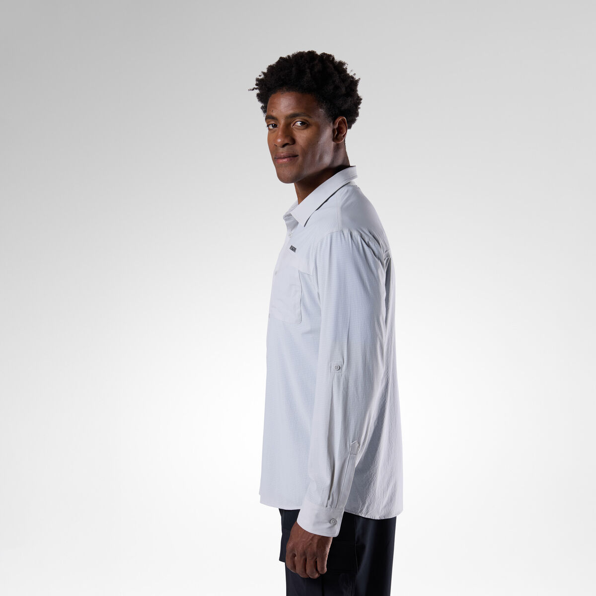 Rossignol Men's Long Sleeve Ventilation Shirt Grey