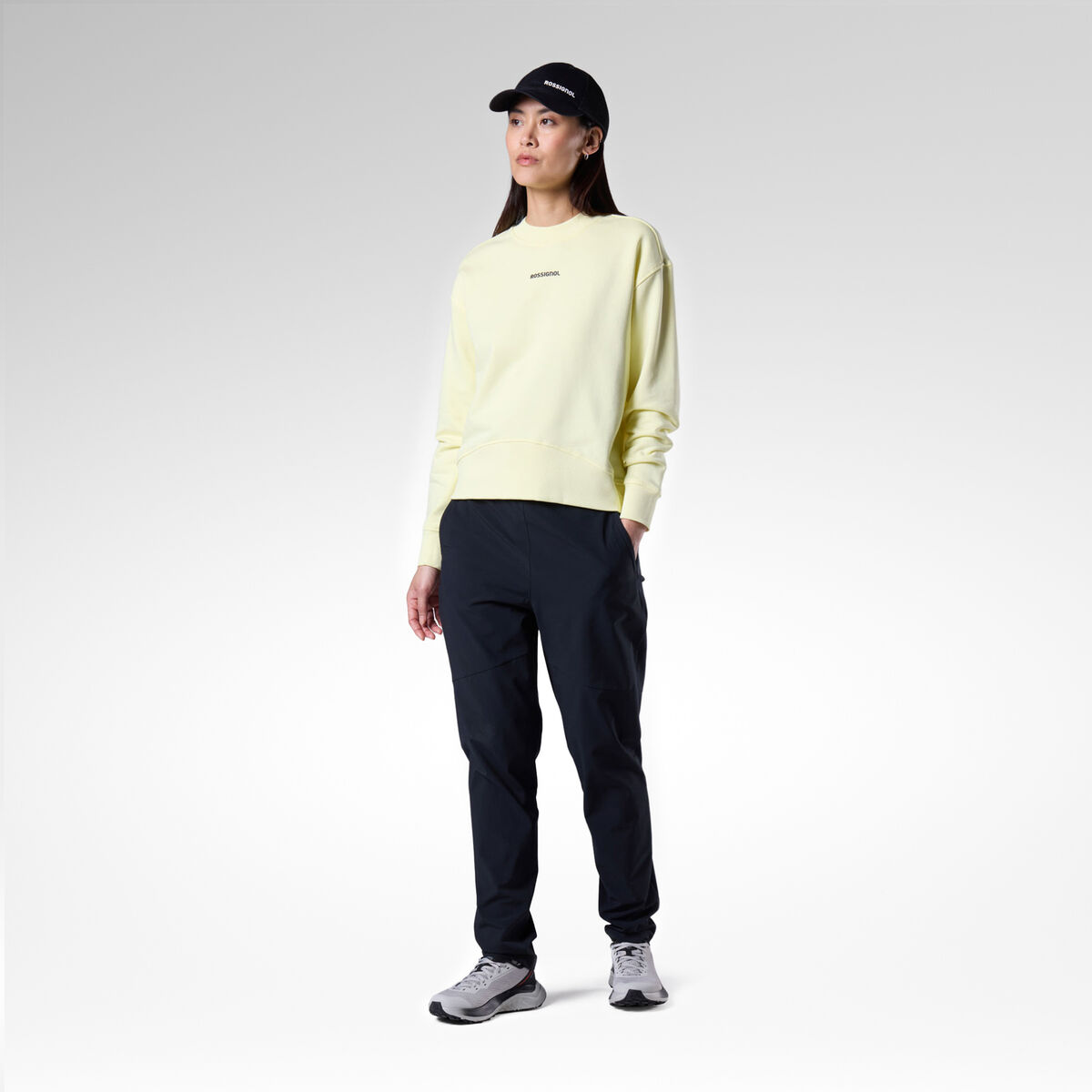 Rossignol Felpa Logo a girocollo donna Yellow