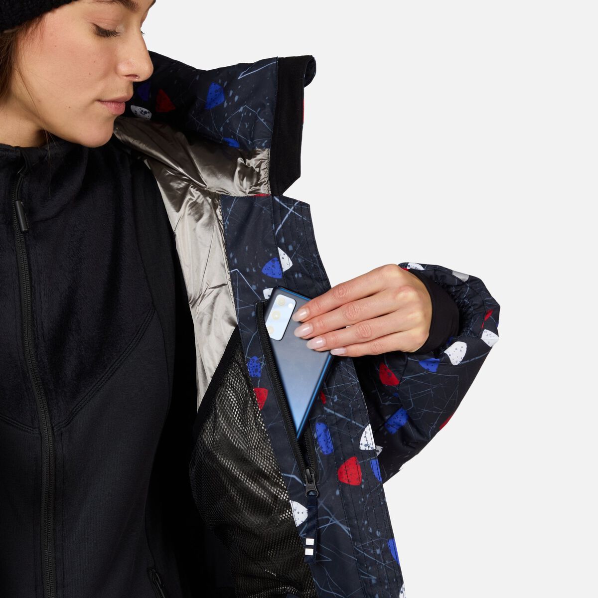 Rossignol Piumino da sci donna Ventina Print [Ldw.value.EnumValue;@5fb79eff