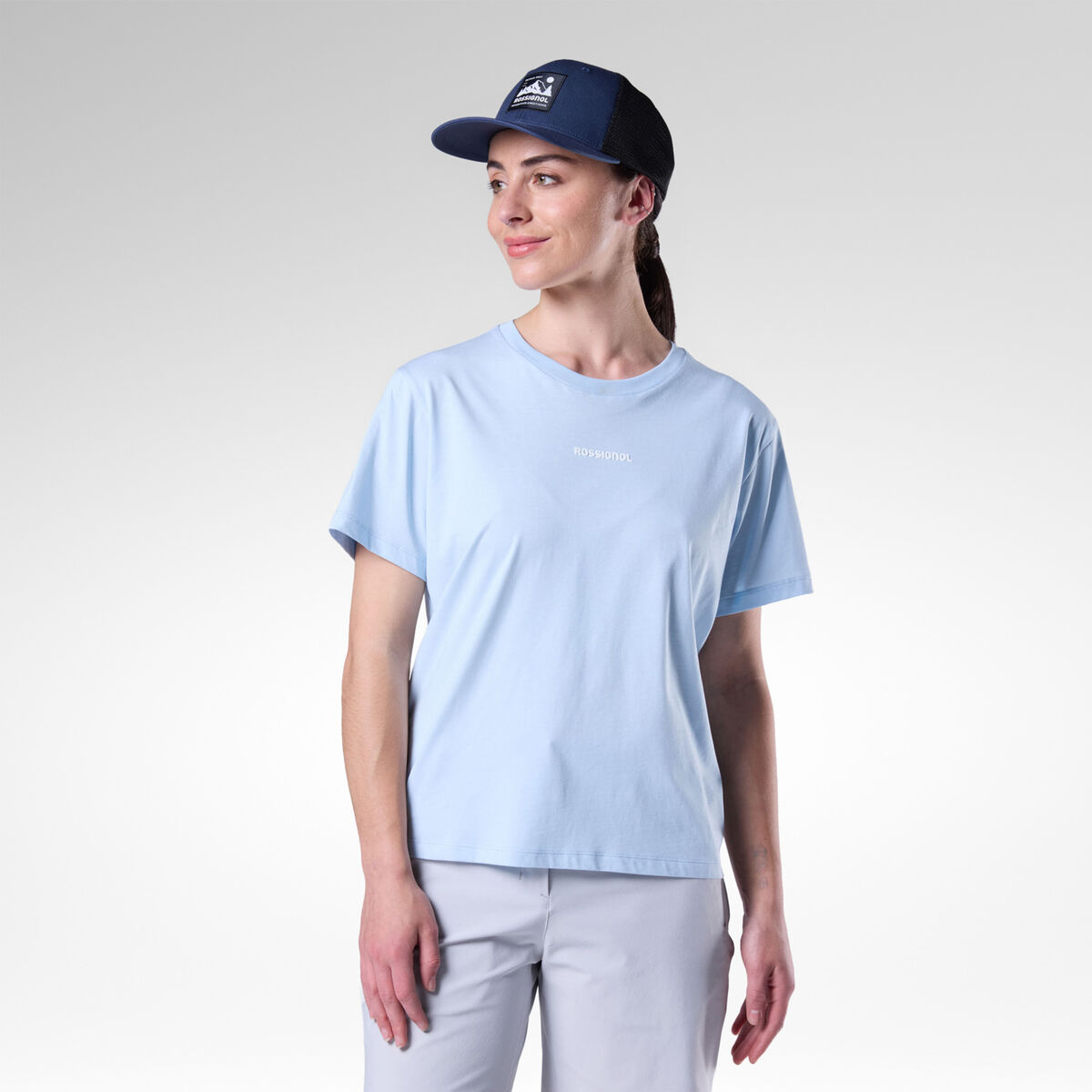 Rossignol Grafic Waterfall-T-Shirt f&uuml;r Damen Blue