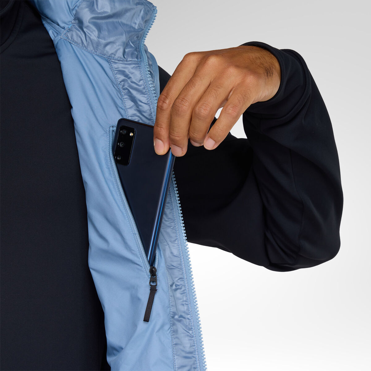 Rossignol Gilet en duvet Verok pour hommes Bleu