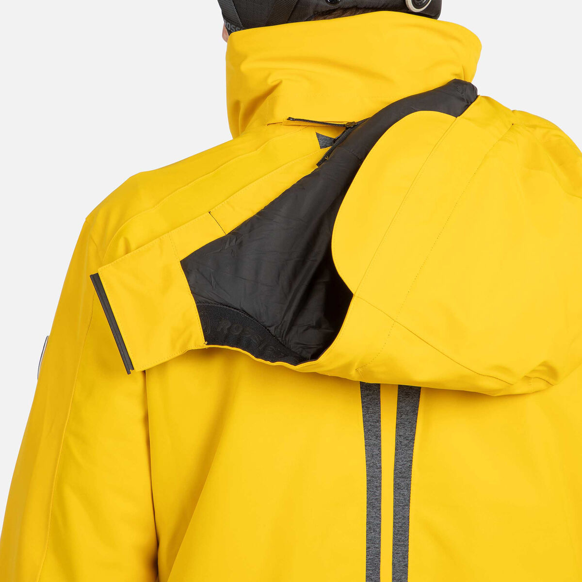 Rossignol Men's Summit Stripe Ski Jacket yellow