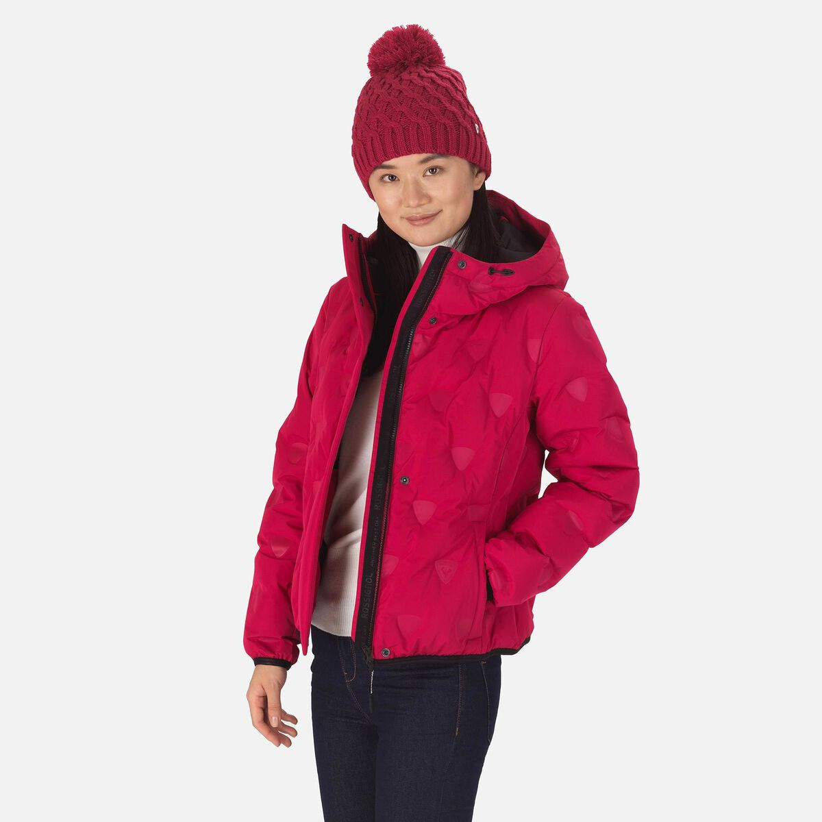 Rossignol Women's Welded Quiltshield Jacket Pink/Purple