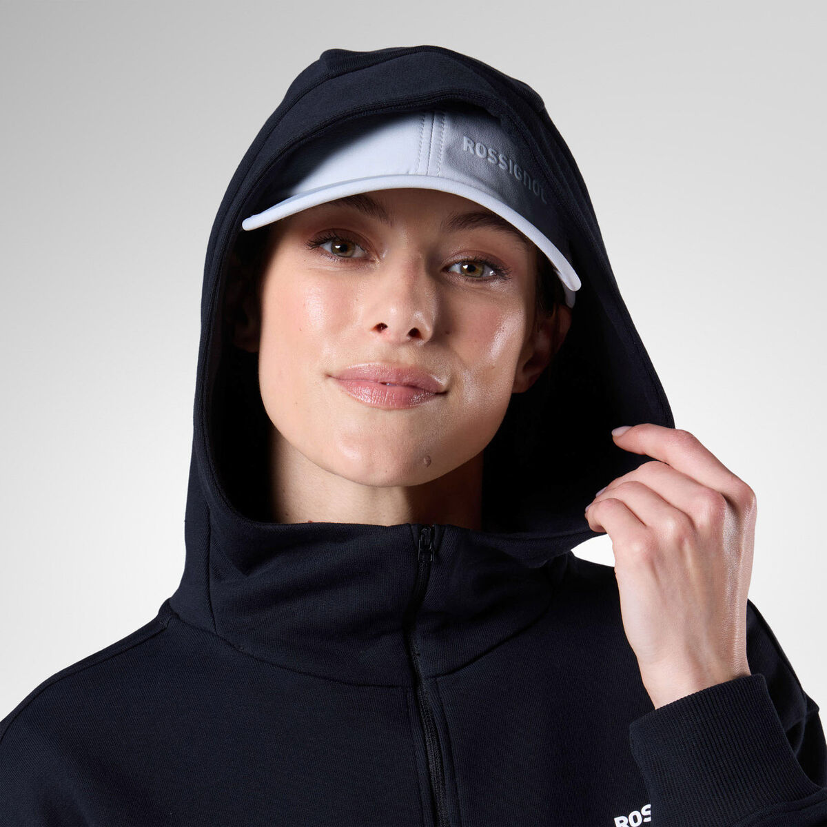 Rossignol Women's Logo Full-Zip Sweatshirt Black
