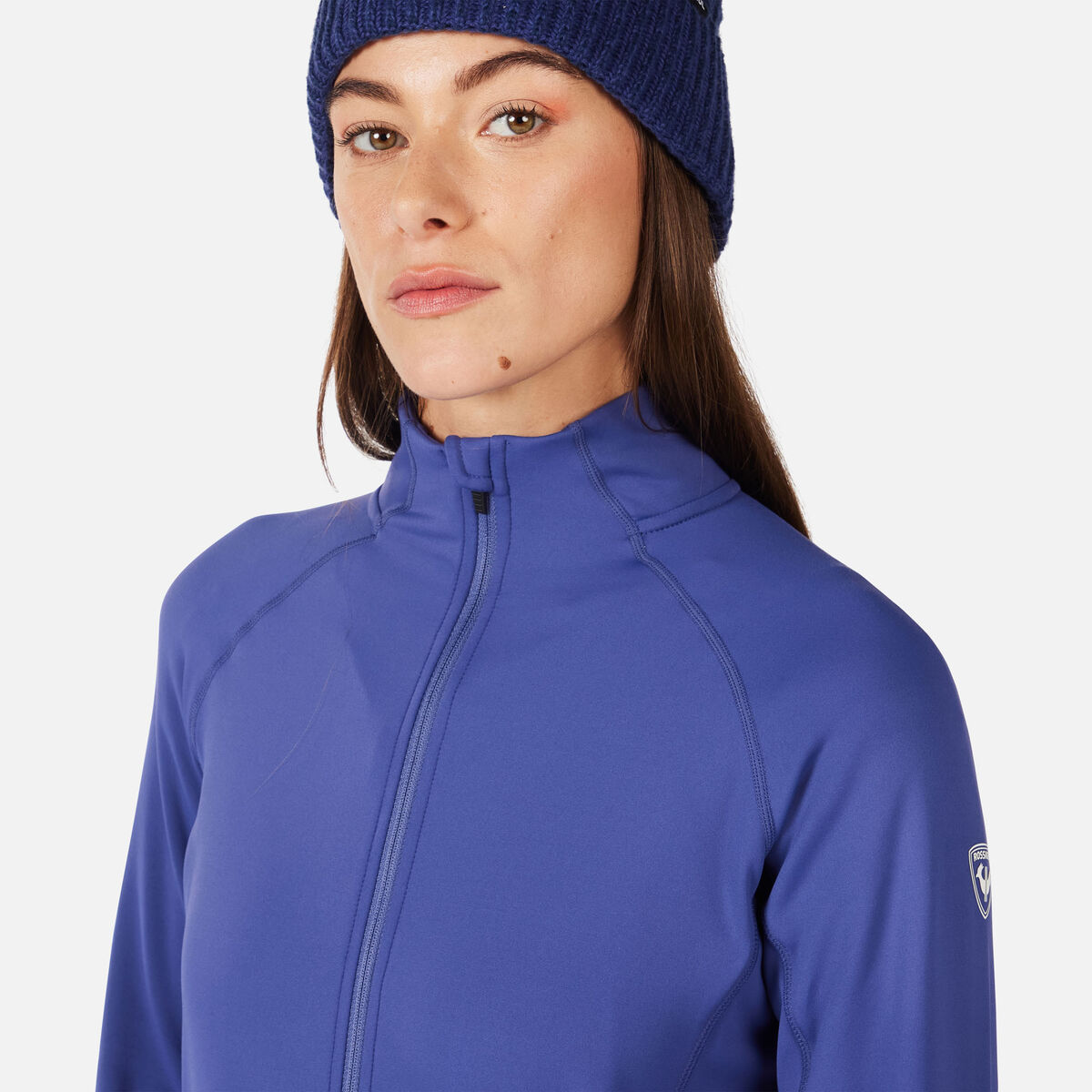 Rossignol Women's Ski Mid Layer Thin Jacket Blue