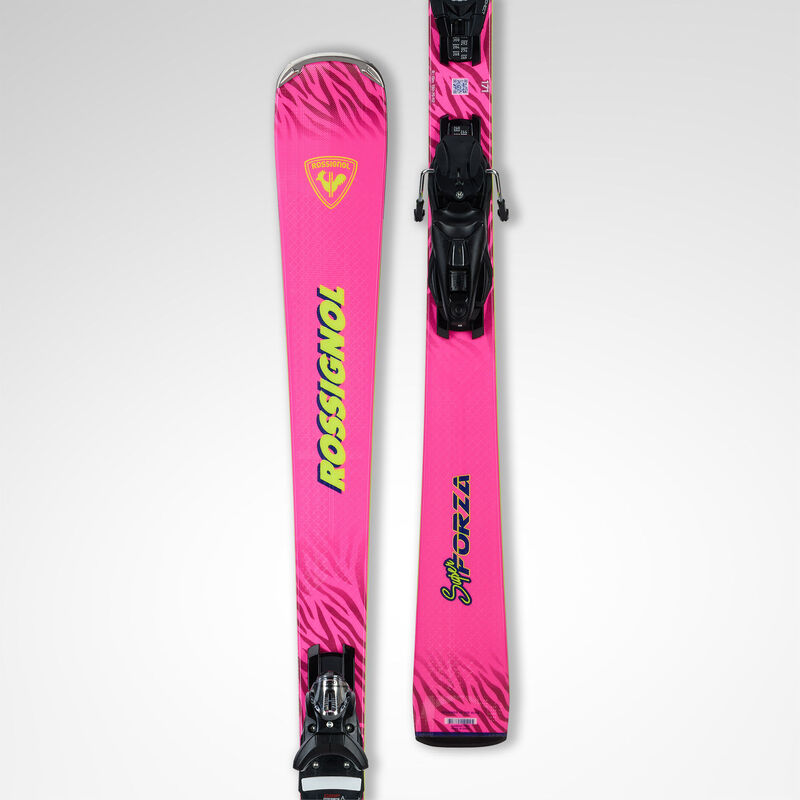Rossignol SUPER FORZA PINK ALPINE SKIS [Ldw.value.EnumValue;@17acbdfa