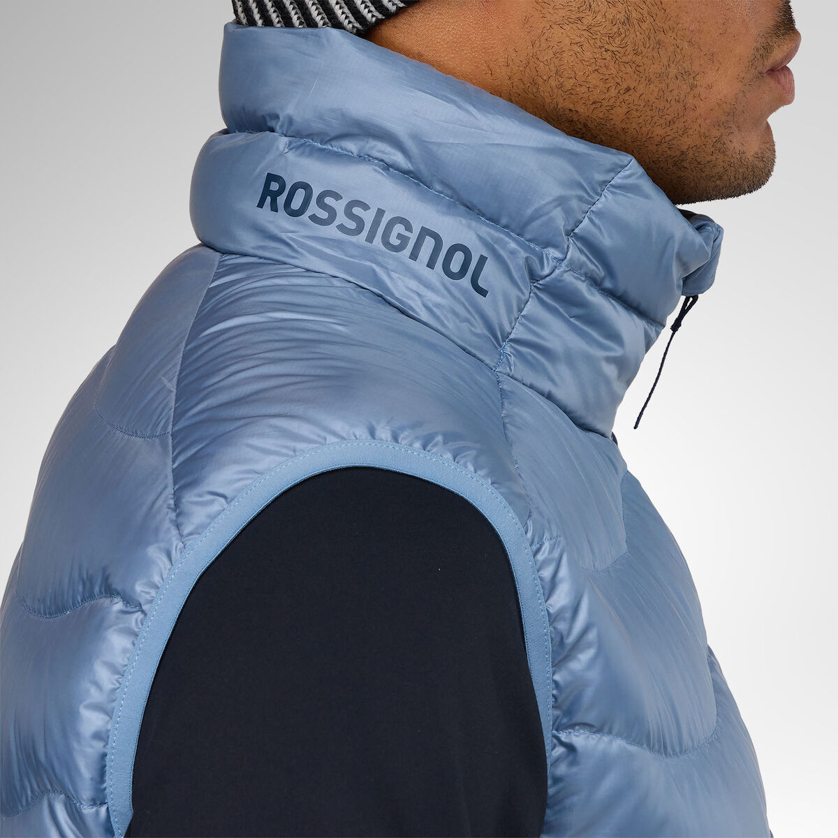 Rossignol Gilet en duvet Verok pour hommes Bleu