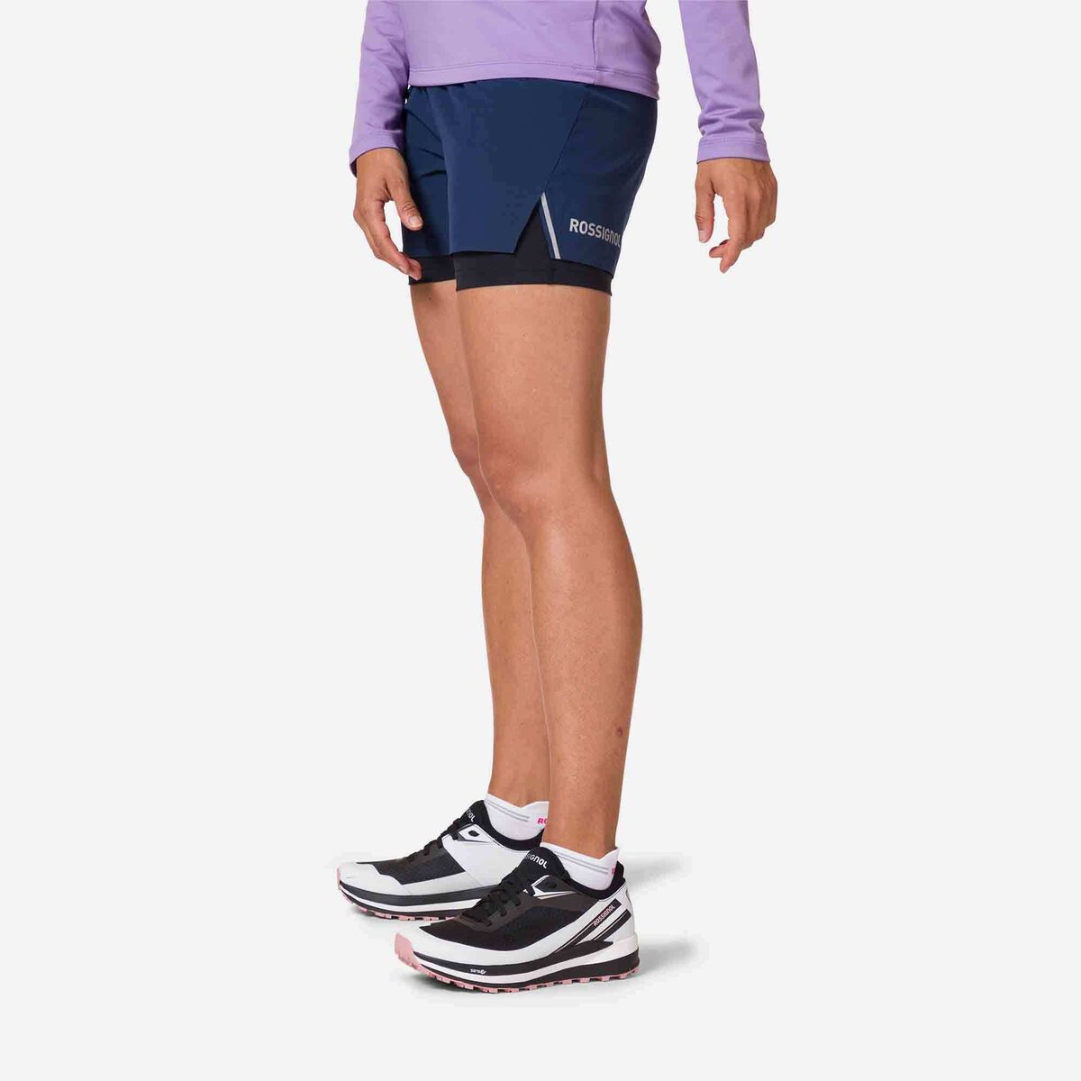 Rossignol Women's trail running shorts, Pants Women, Dark Navy