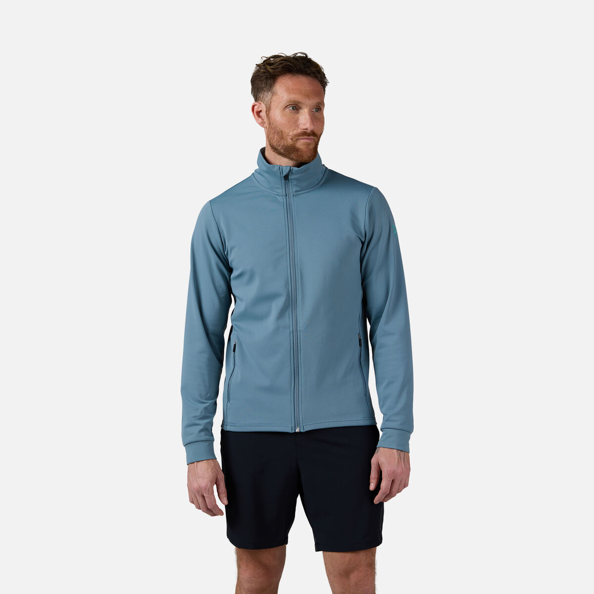 Rossignol Men's Midlayer Full-Zip Thin Jacket Blue