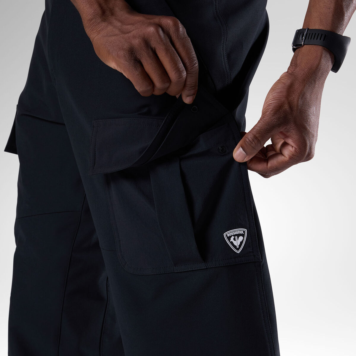 Rossignol Pantalon Cargo de Randonn&eacute;e pour hommes Noir