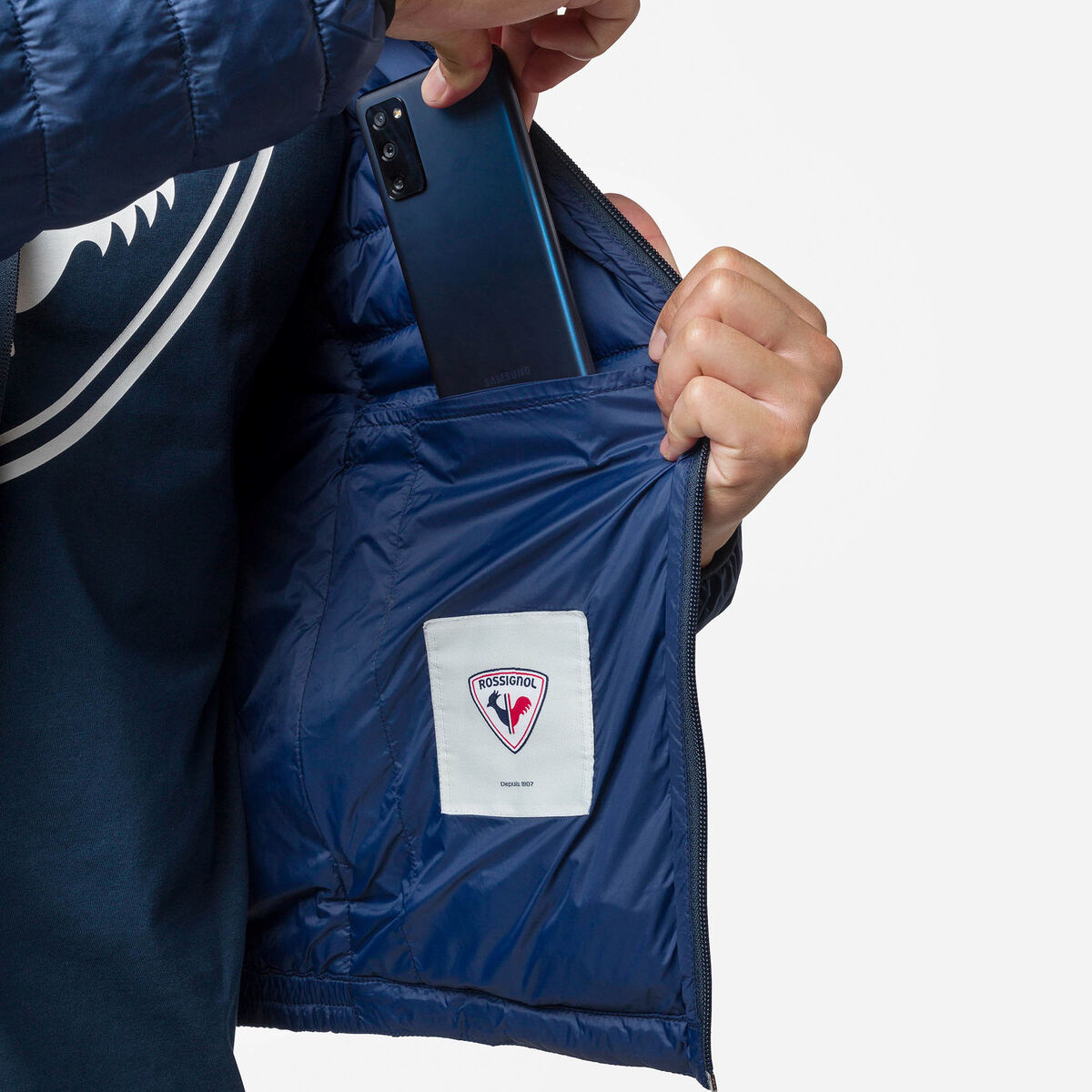 Rossignol Giacca imbottita uomo Blue