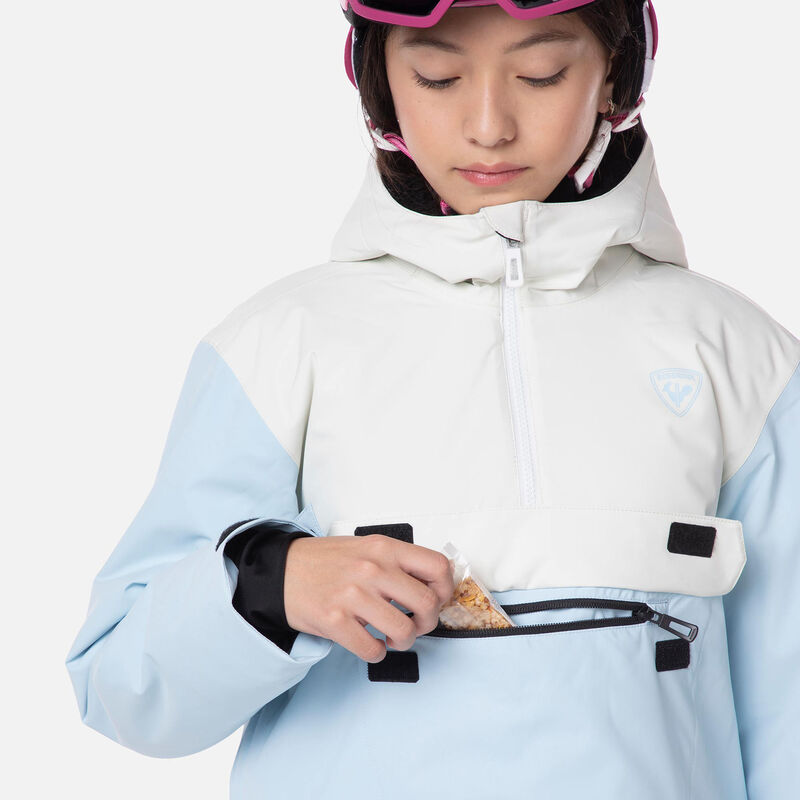 Veste anorak de ski Bicolor enfant