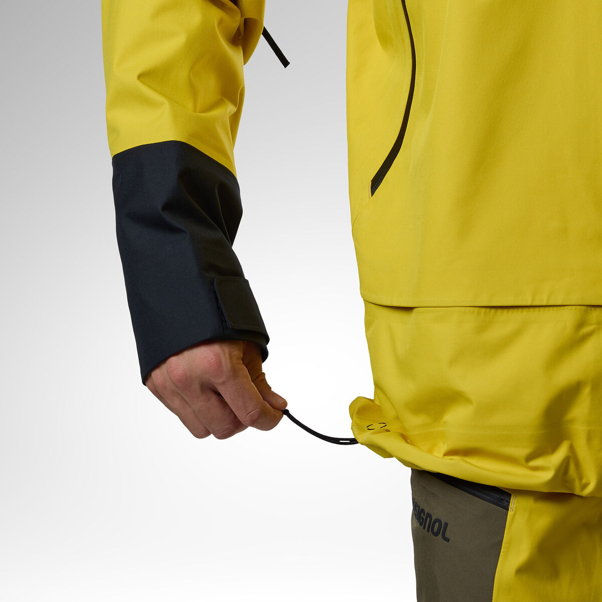 Rossignol MEN'S PROCLIVITY ATHLETE SKI JACKET Yellow