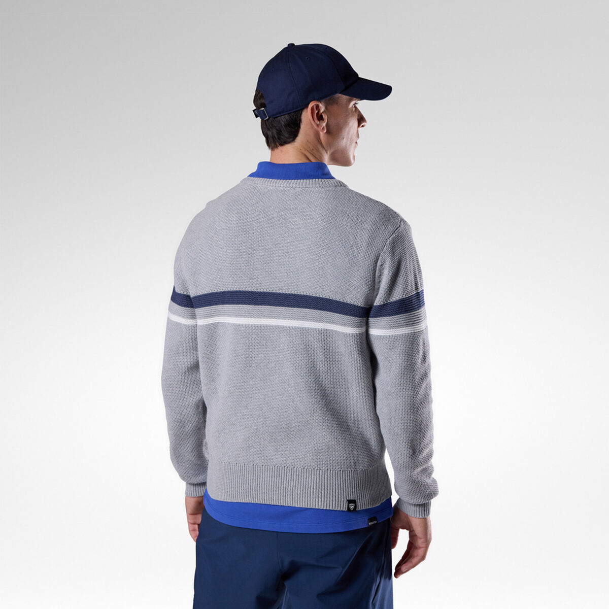 Rossignol Men's Knit Crewneck Sweater Grey