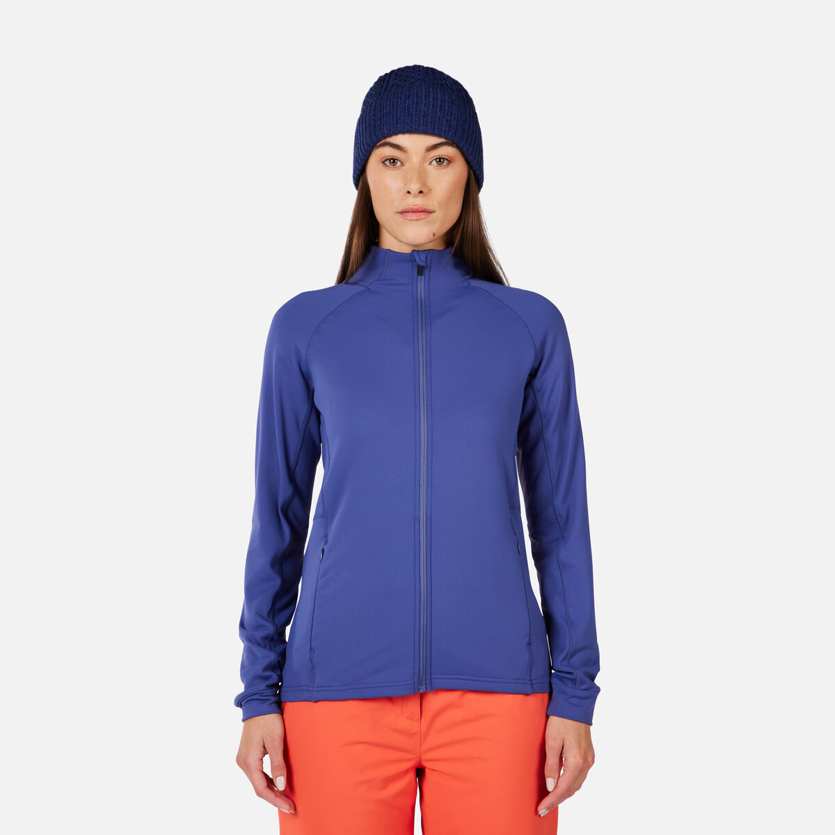 Rossignol Women's Ski Mid Layer Thin Jacket Blue