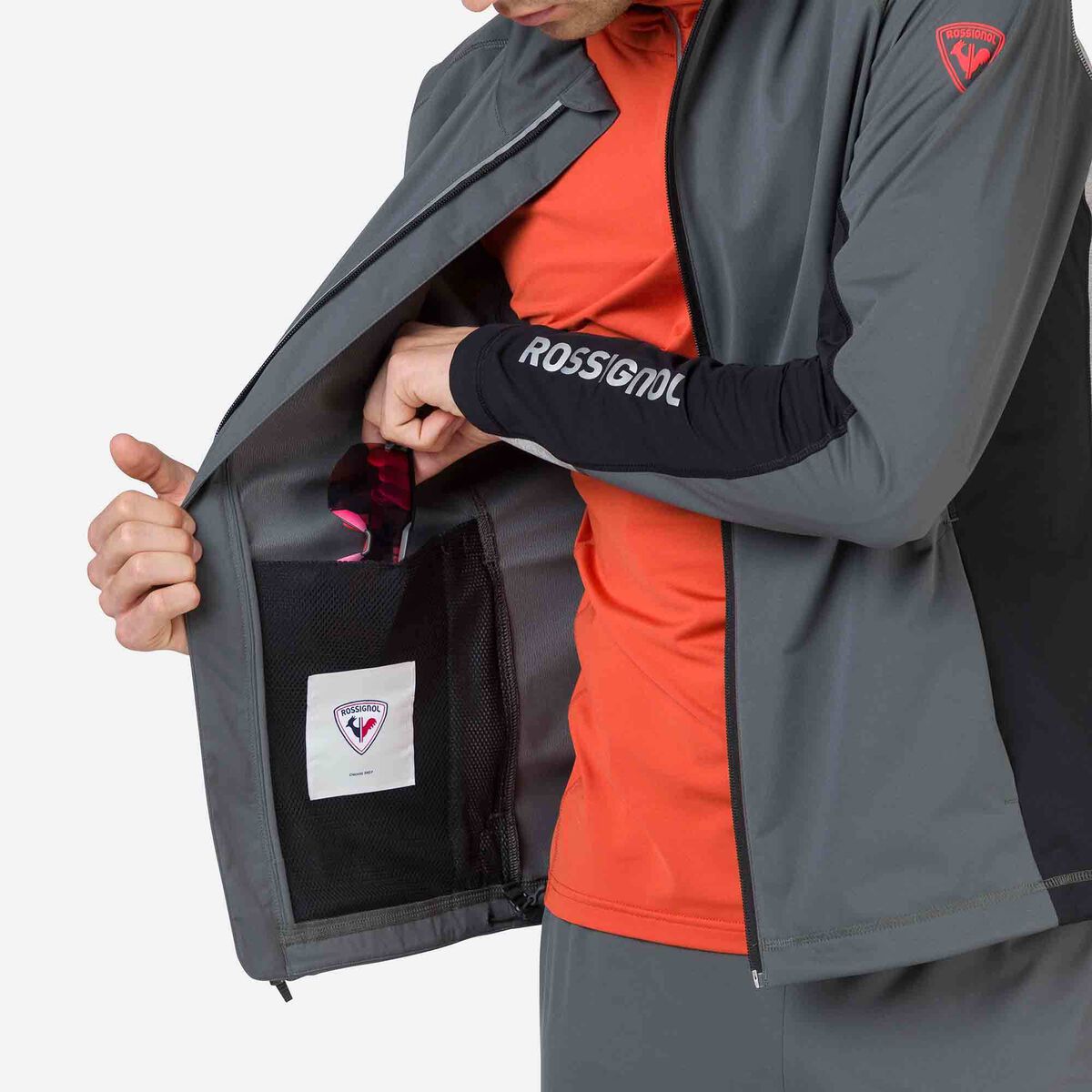 Rossignol Giacca uomo Poursuite Grigio