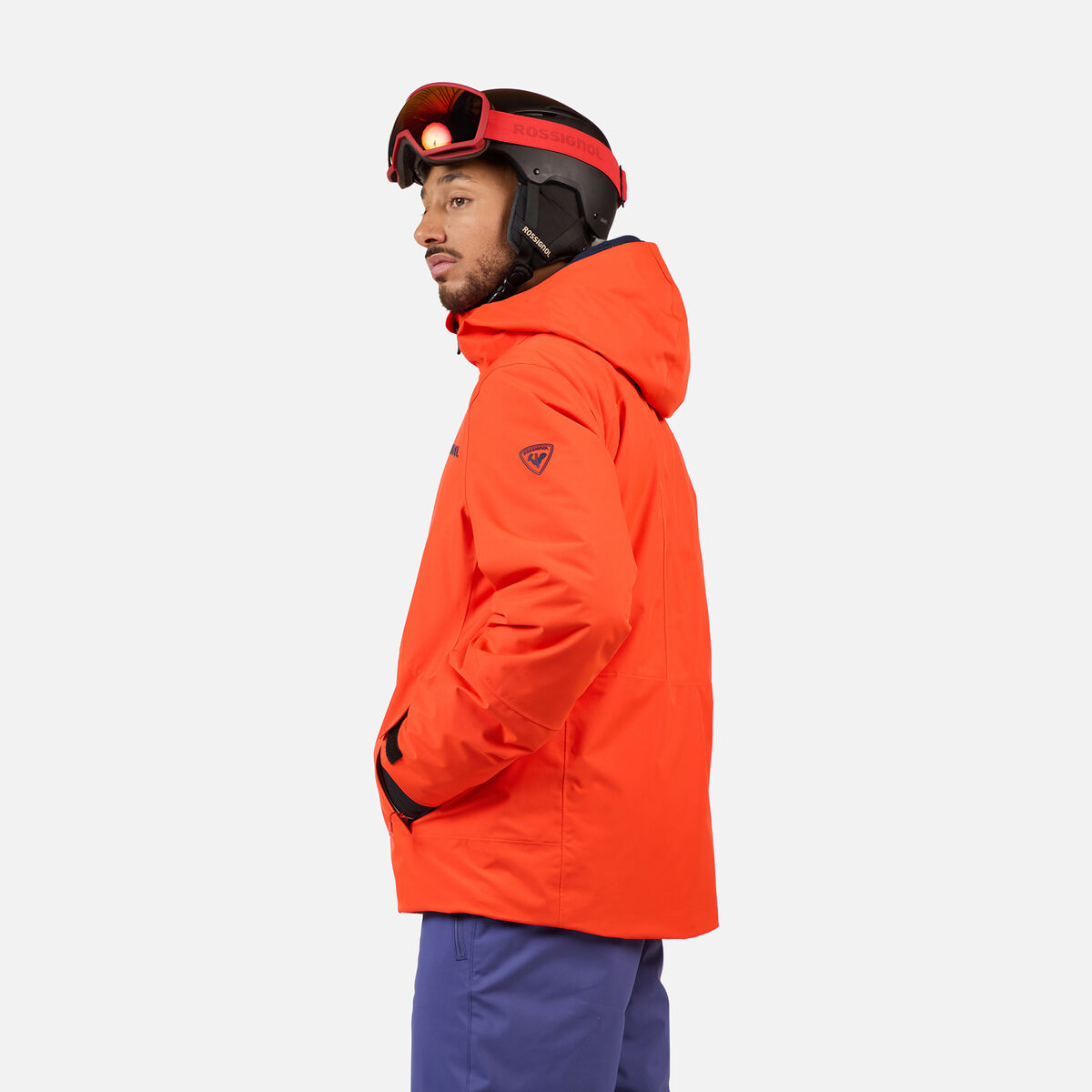 Rossignol Men's Rochrun Insulated Ski Jacket Orange