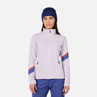 Rossignol Women's Strawpile Full-Zip Fleece Jacket GALACTIC LILAC