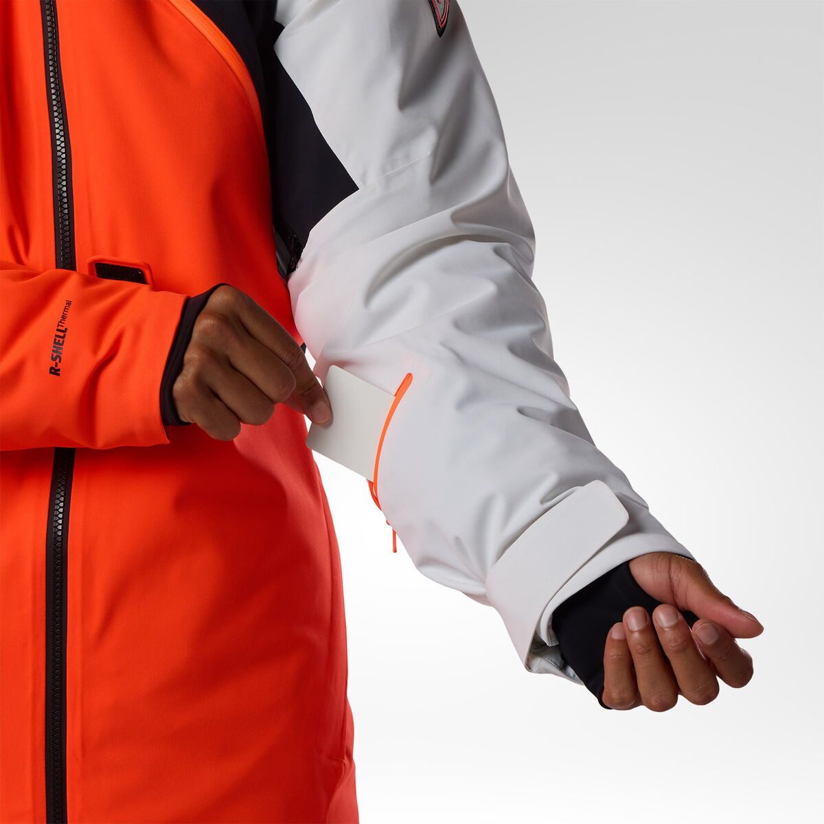 Rossignol Men's 4-Way Stretch Insulated Ski Jacket Red