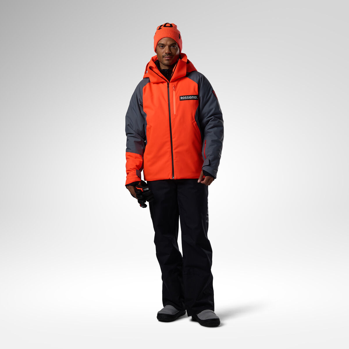 Rossignol Veste de ski isolante Hero pour hommes Rouge