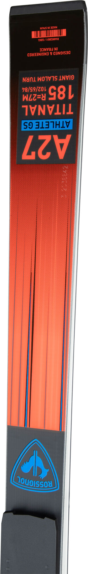 Skis racing unisexe unisexe HERO ATHLETE GS 185 R22 | Rossignol
