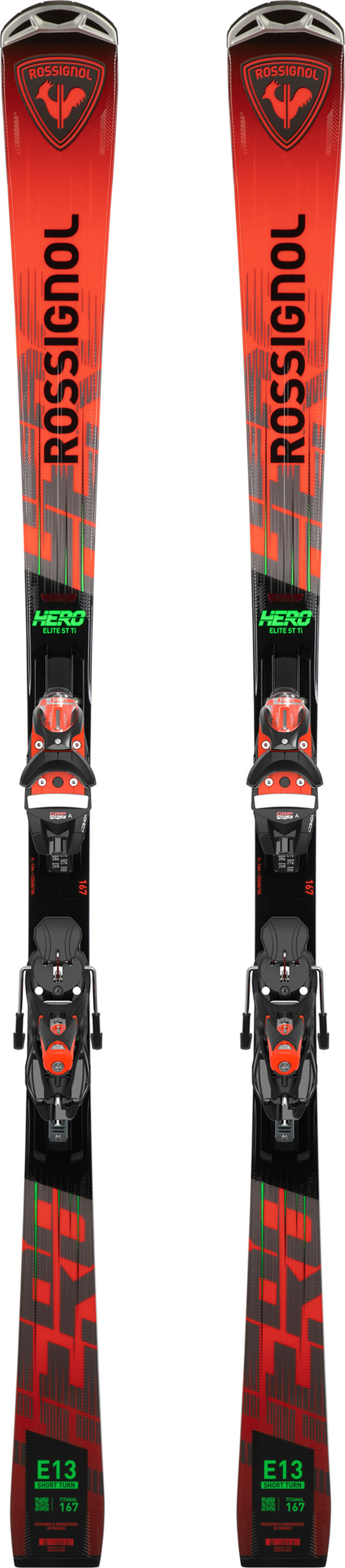 Rossignol Unisex's Racing Skis HERO ELITE ST TI KONECT 